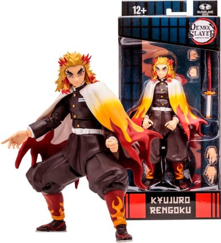 McFarlane Toys Demon Slayer 7” Figure - Kyojuro Rengoku WORLDWIDE DELIVERY