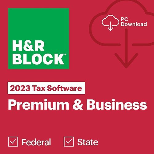 H&R Block Tax Software Premium & Business 2023 - Windows [Digital]