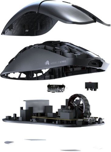 Glorious Model O 2 PRO 4K/8K Hz Edition Lightweight Wireless Gaming Mouse with Optical Switches - Wireless - Black BUY ONLINE
