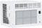 GE - 250 Sq. Ft. 6000 BTU Window Air Conditioner - White-Front_Standard