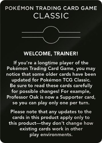 Pokémon Trading Card Game Classic WHERE TO BUY