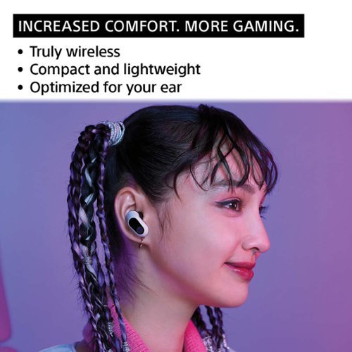 Sony INZONE Buds Truly Wireless Noise Canceling Gaming Earbuds for PC and PS5 - White GLOBAL SHIPPING