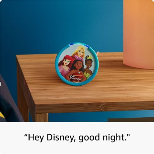 Amazon Echo Pop Kids Smart Speaker with Alexa - Disney Princess GLOBAL SHIPPING
