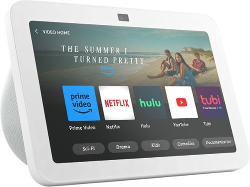 Amazon - Echo Show 8 (3rd Generation) 8-inch Smart Display with Alexa - Glacier White