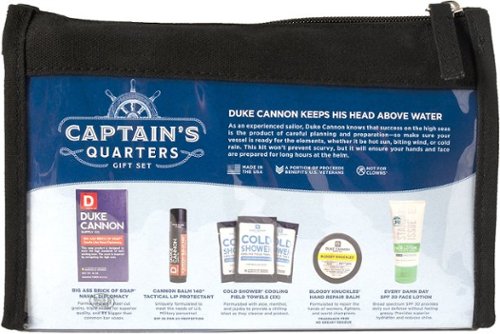 Duke Cannon Captain's Quarters Gift Set - Multi GLOBAL SHIPPING