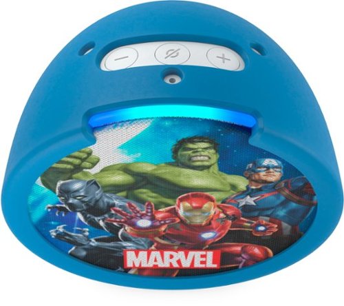 Amazon Echo Pop Kids Smart Speaker with Alexa - Marvel's Avengers GLOBAL SHIPPING