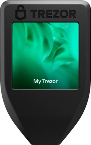 Trezor Model T - Advanced Crypto Hardware Wallet with LCD Touch Screen - Black BUY ONLINE