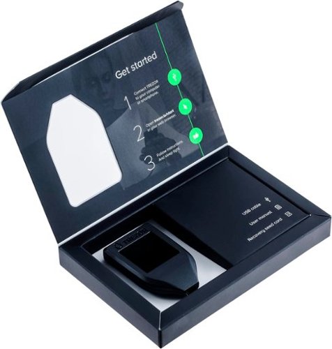 Trezor Model T - Advanced Crypto Hardware Wallet with LCD Touch Screen - Black GLOBAL SHIPPING