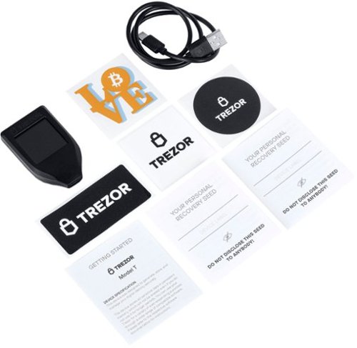 Trezor Model T - Advanced Crypto Hardware Wallet with LCD Touch Screen - Black SHOP ONLINE