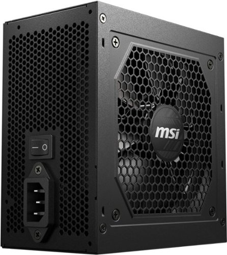 MSI A850GL PCIE 5 850W ATX 3.0 FULL MODULAR 80 PLUS GOLD GAMING POWER SUPPLY - BLACK GLOBAL SHIPPING