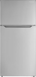 Insignia™ - 14.2 Cu. Ft. Top-Freezer Refrigerator with ENERGY STAR Certification - Stainless Steel