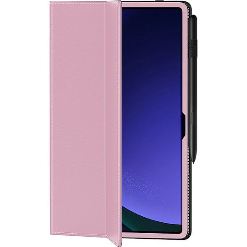 SaharaCase - Bi-Fold Folio Case for Samsung Galaxy Tab S9+ and Tab S9 FE+ - Pink