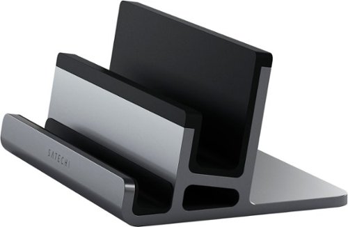Photos - Tablet Satechi  Dual Vertical Aluminum Laptop Stand– Universal Compatibility - M 