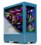 Skytech Gaming - AZURE 2 Gaming Desktop PC – AMD Ryzen 7 7800X3D – 32GB Memory – NVIDIA RTX 4070 Ti – 1TB NVMe SSD - Blue-Front_Standard