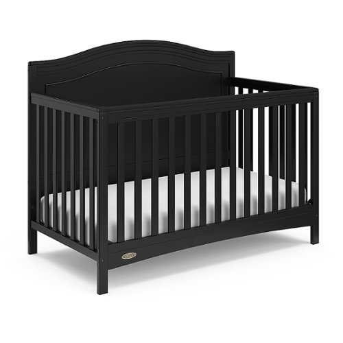 Graco Paris 4-In-1 Convertible Crib - Black