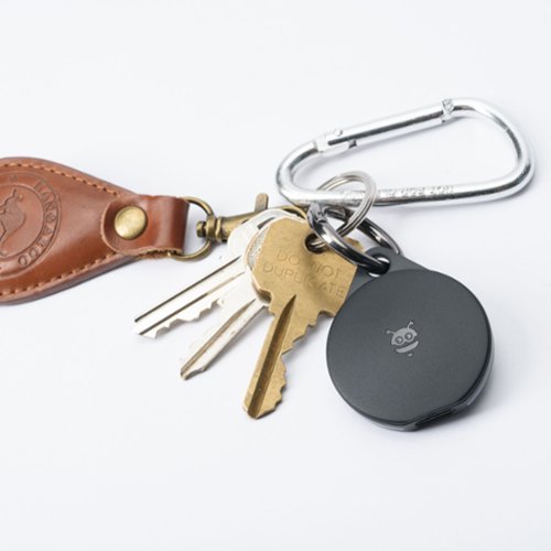 Pebblebee Clip (Gen 2), Rechargeable Item Tracker for iOS, works with Apple Find My - Black SHOP ONLINE