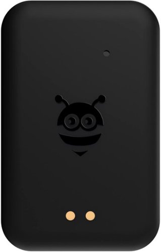 Pebblebee Tag, Rechargeable Item Tracker for iOS, works with Apple Find My - Black WORLDWIDE DELIVERY