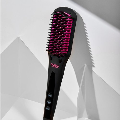 TYMO iONIC Hair Straightening Brush - Black GLOBAL SHIPPING