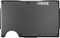 The Ridge Wallet - Aluminum: Cash Strap - Gunmetal-Front_Standard