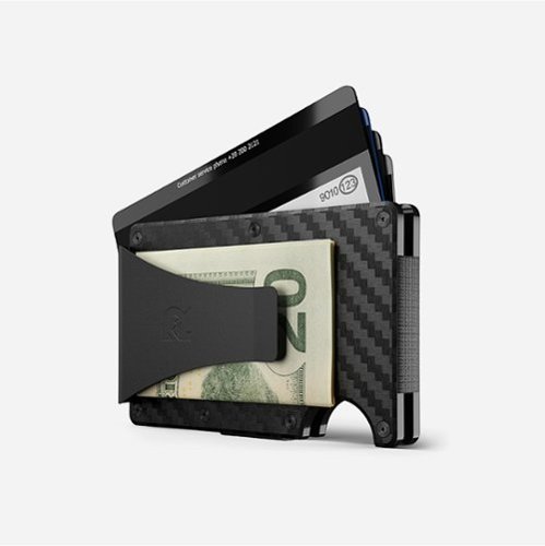 The Ridge Wallet 3K Money Clip - Carbon Fiber WORLDWIDE DELIVERY