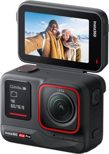 Insta360 Ace Pro AI-Powered Waterproof Action Camera - Black WORLDWIDE DELIVERY