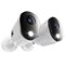 Night Owl - Add_On 2-Camera Deterence 2K Security Camera with 2-Way Audio - White-Front_Standard