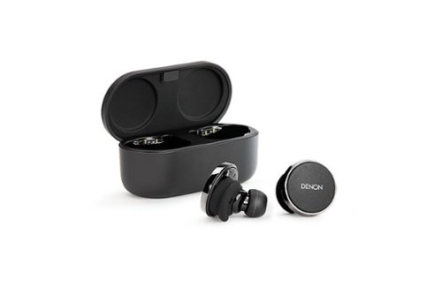  Denon - PerL Pro True Wireless Adaptive Active Noise Cancelling In-Ear Earbuds - Black