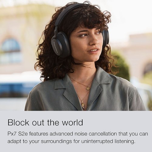 Bowers & Wilkins Px7 S2e Wireless Noise Cancelling Over-the-Ear Headphones - Forest Green WORLDWIDE DELIVERY