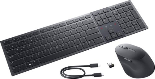 Dell Premier Collaboration KM900 Full-size Wireless Scissor Keyboard and Mouse Bundle - Graphite WHERE TO BUY