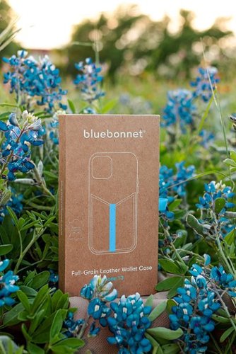 Bluebonnet iPhone 13 Pro Wallet Case Folio, Calfskin Leather, Magsafe Compatible, Wireless Charging, Designed for Organization - Saddle Tan HOW TO BUY