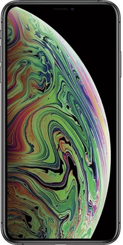 Apple - Geek Squad Certified Refurbished iPhone XS Max with 64GB Memory Cell Phone (Unlocked) - Space Gray