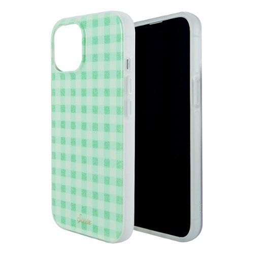 Sonix MagSafe case for Apple iPhone 15 / 14 / 13 - Minty Gingham WORLDWIDE DELIVERY