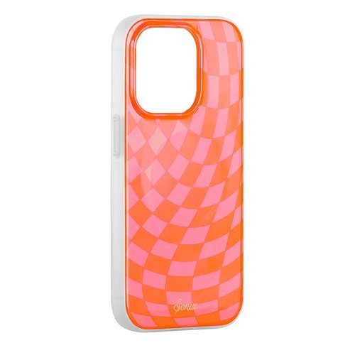 Sonix  Magsafe case for Apple iPhone 15 Pro- Checkmate Orange - Pink WORLDWIDE DELIVERY