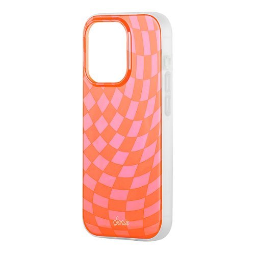Sonix  Magsafe case for Apple iPhone 15 Pro- Checkmate Orange - Pink GLOBAL SHIPPING