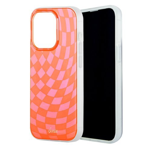 Sonix  Magsafe case for Apple iPhone 15 Pro- Checkmate Orange - Pink HOW TO BUY