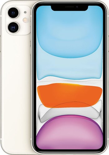 Apple - Geek Squad Certified Refurbished iPhone 11 with 64GB Memory Cell Phone (Unlocked) - White