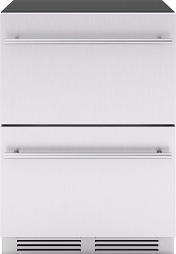 Zephyr - Presrv 5.4 Cu. Ft. Built-In Single Zone Refrigerator Drawers - Stainless Steel