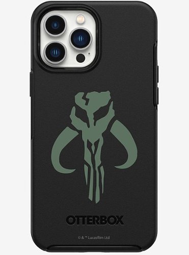 OtterBox - Symmetry Series Case for iPhone 13 Pro Max / 12 Pro Max - Black Mythosaur