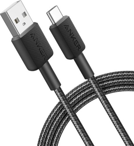 

Anker - 322 USB-A to USB-C Cable - 6ft, Nylon - Black