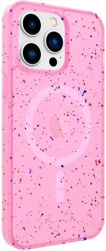 AMPD Jelly Confetti MagSafe Soft Case for Apple iPhone 15 Pro - Pink WORLDWIDE DELIVERY