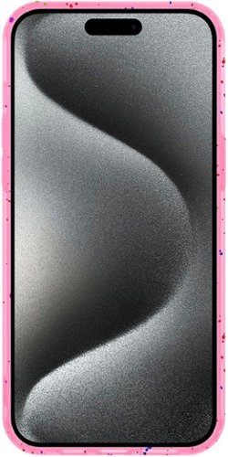 AMPD Jelly Confetti MagSafe Soft Case for Apple iPhone 15 Pro - Pink GLOBAL SHIPPING