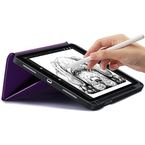 TORRAS Ark Series Case for Apple iPad 10.9 (10th Gen) - Purple WORLDWIDE DELIVERY