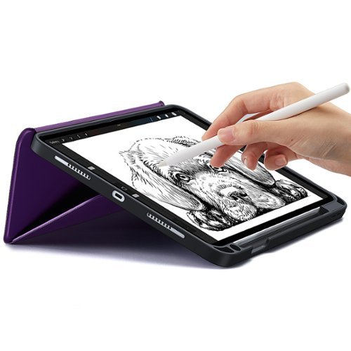 TORRAS Ark Series Case for Apple iPad Air 10.9 (4th, 5th & 6th Gen)/ iPad Pro 11(1st, 2nd, 3rd & 4th Gen) - Purple WORLDWIDE DELIVERY