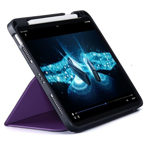 TORRAS Ark Series Case for Apple iPad Air 10.9 (4th, 5th & 6th Gen)/ iPad Pro 11(1st, 2nd, 3rd & 4th Gen) - Purple GLOBAL SHIPPING