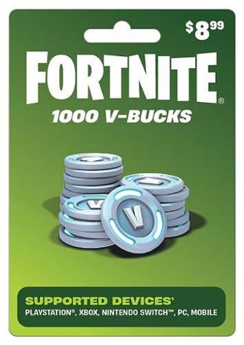 Fortnite 1,000 V-Bucks Gift Card [Physical Card]