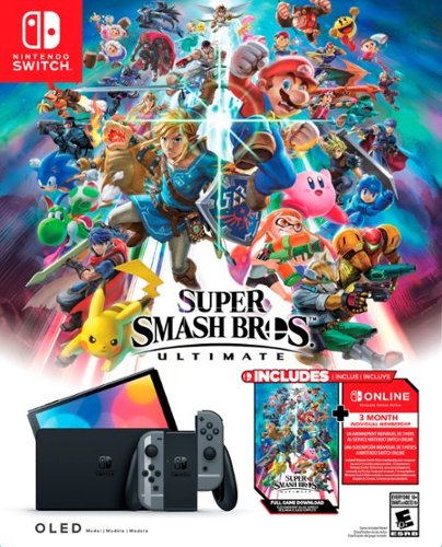 Nintendo HEGSKACLA Super Smash Bros. Ultimate Bundle, Multi