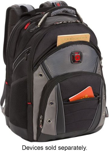 SwissGear Synergy Backpack for 16 Laptop - Black/Gray BUY IN EUROPE