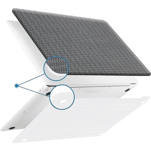 SAHARACASE WOVEN LAPTOP CASE FOR APPLE MACBOOK PRO 13 LAPTOPS - CHARCOAL GLOBAL SHIPPING