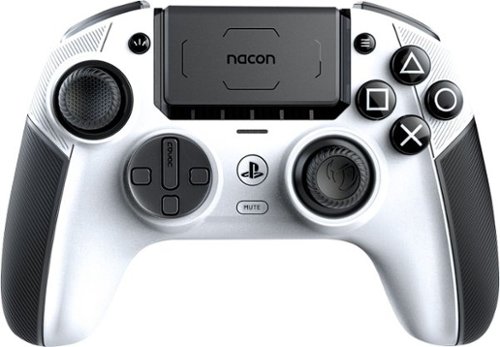 Nacon - Revolution 5 Pro Wireless Controller with Hall Effect Technology and Remappable Buttons for PS5, PS4 and PC - White