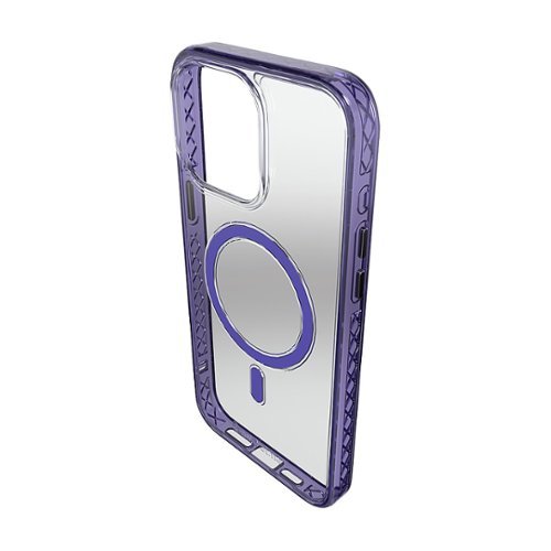 Cellhelmet Magnitude Series Case with MagSafe for Apple iPhone 15 Pro Max - Midnight Lilac HOW TO BUY